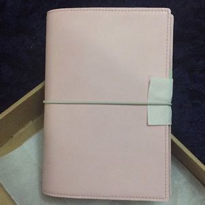 Filofax soft pink domino personal